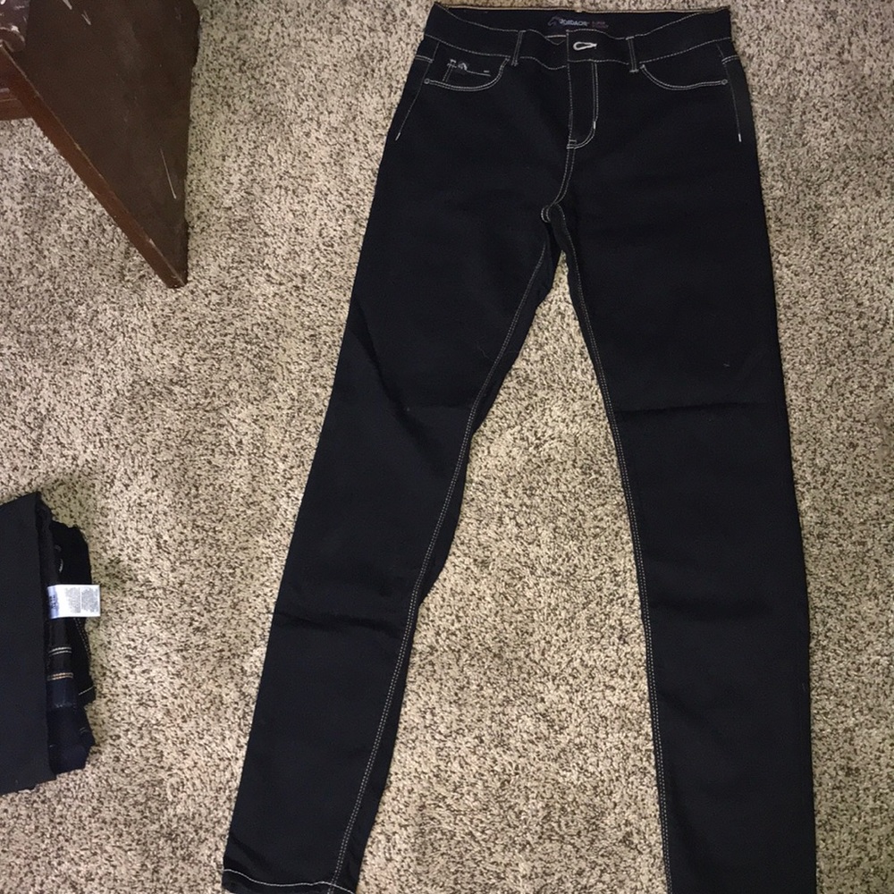 Slightly Stretchy dark Blue jeans